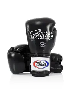 Боксерські рукавиці Fairtex BGV5 Black 10 унцій (бинти в комплекті) купити