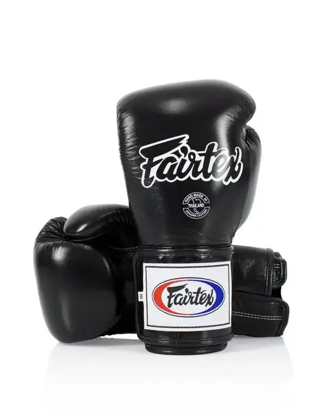 Боксерські рукавиці Fairtex BGV5 Black 10 унцій (бинти в комплекті) купити