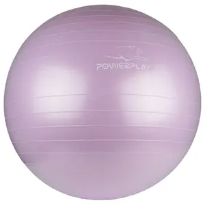 М'яч для фітнесу (фітбол) PowerPlay 4001 Ø65 cm Gymball Ліловий + помпа купити