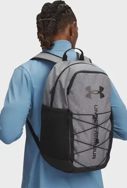 Рюкзак UA Hustle Sport 6.0 Backpack 26L серый Уни 32 х 47 х 19 см купить недорого в Украине, фото 2