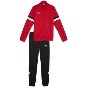 Костюм спортивний PUMA teamRISE Tracksuit Jr червоний, чорний Діт 176 см купити
