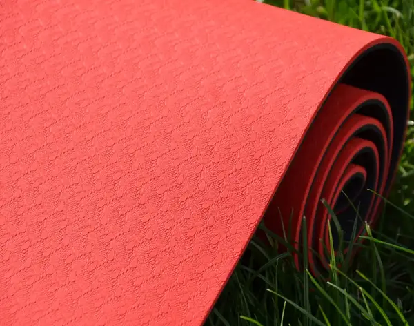 Коврик для йоги и фитнеса Power System PS-4060 TPE Yoga Mat Premium Red (183х61х0.6) купить недорого в Украине, фото 8