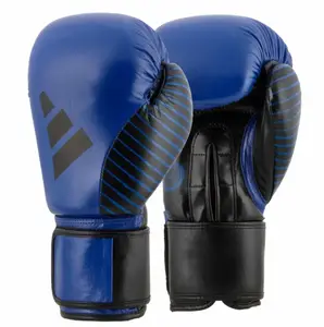 Перчатки для бокса с лицензией Wako и кикбоксинга синий/черный | ADIDAS adiKBWKF200 купить