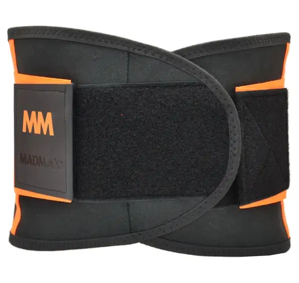 Пояс компрессионный MadMax MFA-277 Slimming belt Black/neon orange S купить недорого в Украине, фото 7