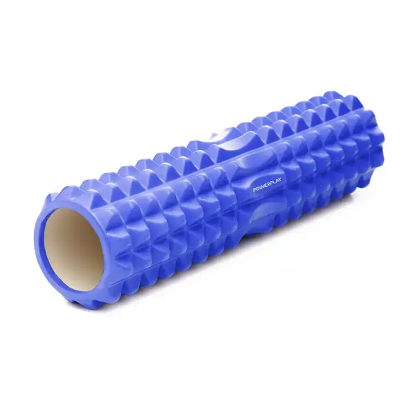 Масажний ролик (роллер) PowerPlay 4406 EVA Massage Roller Синій (45x12см.) купити