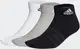 Носки Adidas T SPW ANK 3P серый, белый, черный Уни 37-39 носки Adidas T SPW ANK 3P серый, белый, черный купить