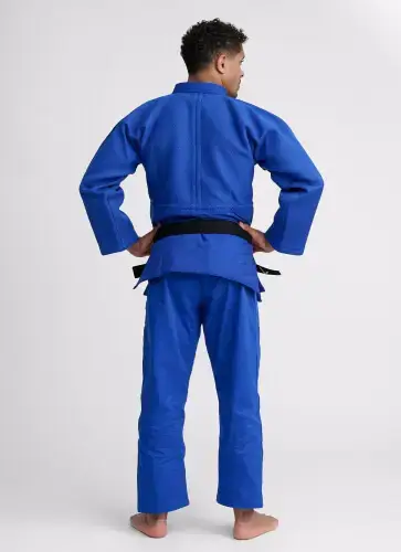 Синее лицензионное кимоно для дзюдо IPPON GEAR LEGEND 2, IJF (approved 2023) Women (для женщин), 170см купить недорого в Украине, фото 6