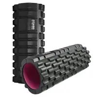 Массажный ролик (роллер) Power System PS-4050 Fitness Foam Roller Black/Pink (33x15см.) купить
