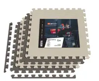 Мат-пазл Hop-Sport EVA 1см HS-A010PM - 4 частей бежево-коричневый купить