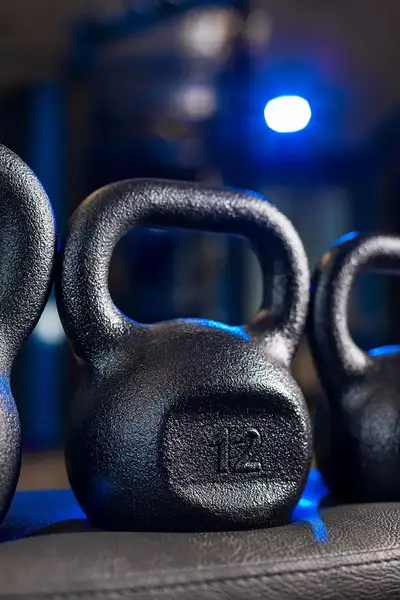 Гиря чугунная RN-SPORT 12 кг металлическая черная купить недорого в Украине, фото 2