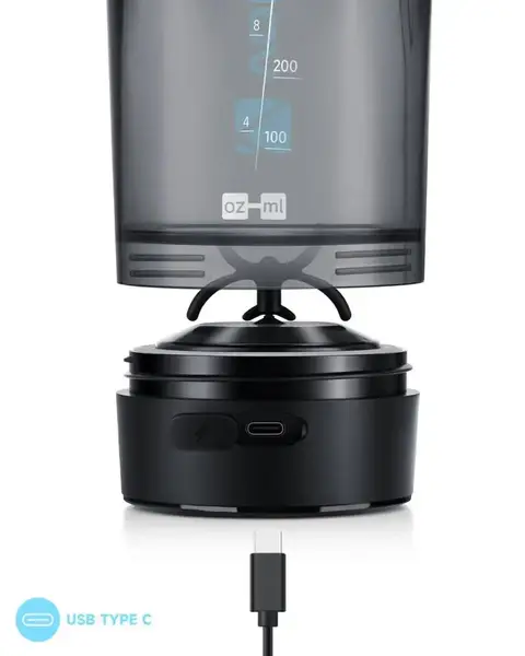 Шейкер спортивний електричний VOLTRX Gallium 700 мл. Tritan Blue купити недорого в Україні, фото 7