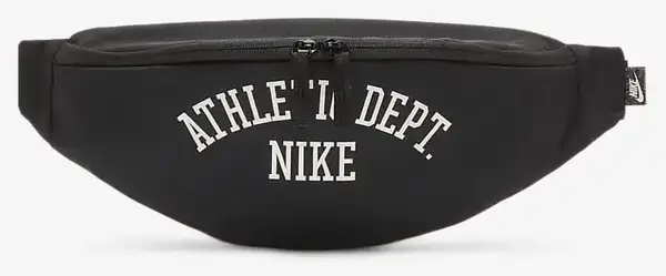 Сумка на пояс Nike NK HERITAGE WSTPACK - ATH DEPT чорний Уні 15 х 40 x 10 см купити