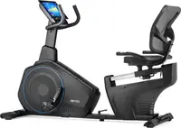 Горизонтальний велотренажер Gymtek XBR6000 електромагнітний синій купити