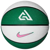 Мяч баскетбольный Nike PLAYGROUND 8P 2.0 G ANTETOKOUNMPO DEFLATED белый, зеленый, розовый Уни 7 купить