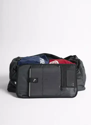 СУМКА СПОРТИВНАЯ IPPON GEAR 2 в 1 СЕРИЯ FIGHTER 2 | Размер M | Черный купить недорого в Украине, фото 2