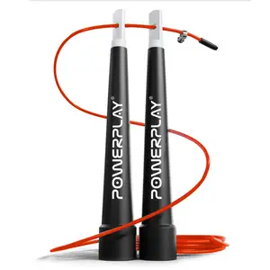 Скакалка швидкісна PowerPlay 4202 Ultra Speed Rope Червона (2,9m.) купити