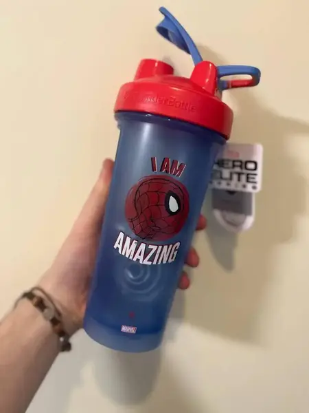 Шейкер спортивный BlenderBottle Classic Loop PRO 28oz/820ml Marvel Spider Man (600558) купить недорого в Украине, фото 7