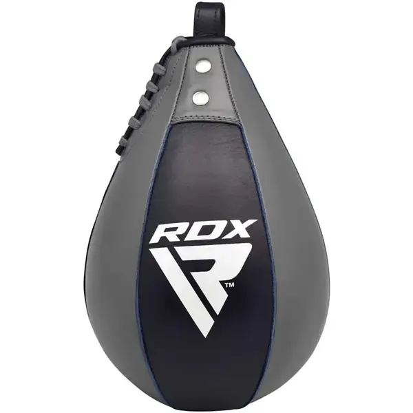 Пневмогруша боксерська RDX Leather Pro Blue M без кріплення купити