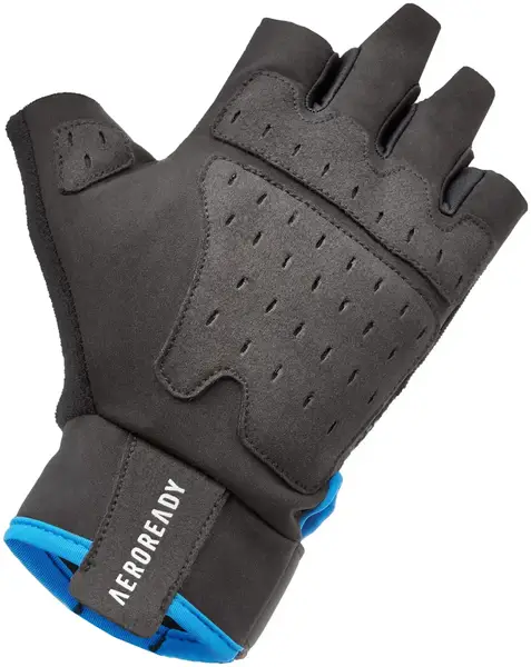Рукавички для тренінгу Adidas Performance Training Gloves чорний, синій Уні S купити недорого в Україні, фото 2