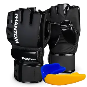Перчатки для ММА Phantom APEX Hybrid Black L/XL купить