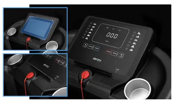 Бігова доріжка Gymtek XT550 синій купити недорого в Україні, фото 16