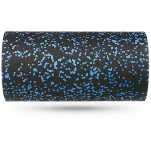 Массажный ролик Gymtek для йоги и фитнеса EPP 30*15см черно-синий купить