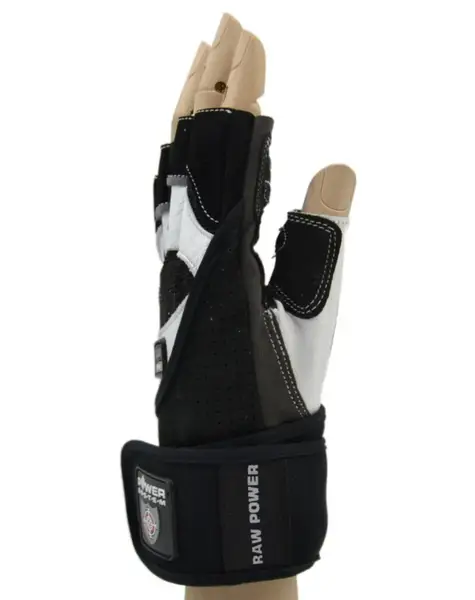 Перчатки для фитнеса Power System PS-2850 Raw Power Black/White L купить недорого в Украине, фото 3