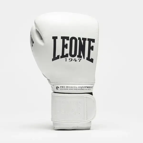 Боксерские перчатки Leone GN111 THE GREATEST White 12 унций (бинты 4 м. в комплекте) купить недорого в Украине, фото 3