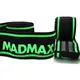 Бинти на коліна MadMax MFA-299 Non slide & slip knee wraps 2.0m Black/Green купити