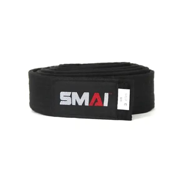 Пояс для кимоно | черный | SMAI SM B001B 300 см купить