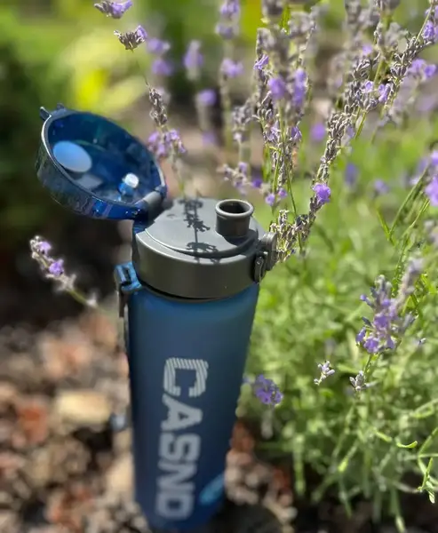 Пляшка для води CASNO 1050 мл KXN-1184 Синя купити недорого в Україні, фото 3