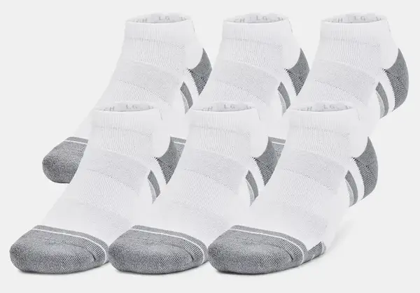 Носки UA Unisex Perf Tech 6pk Low белый Уни LG купить недорого в Украине, фото 3