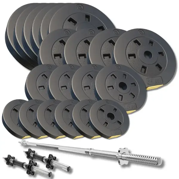 Набор со штангой и гантелями Besport PowerPro 109кг (гриф 167 см) купить