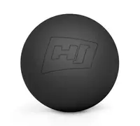 Силиконовый массажный мяч 63 мм Hop-Sport HS-S063MB черный купить