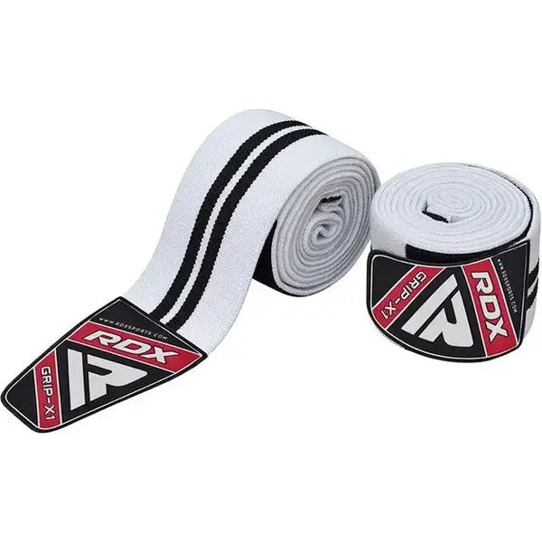 Бинты на колени RDX K1 GYM Knee Wraps White/Black Plus купить недорого в Украине, фото 5