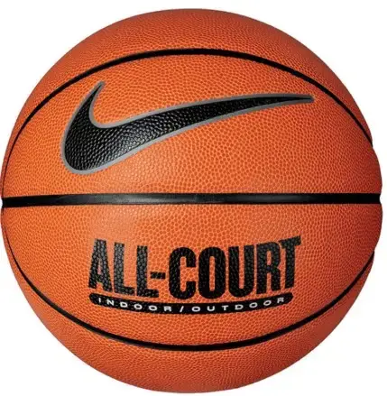 Мяч баскетбольный Nike EVERYDAY ALL COURT 8P DEFLATED AMBER/BLACK/METALLIC SILVER/BLACK | Размер 7 купить