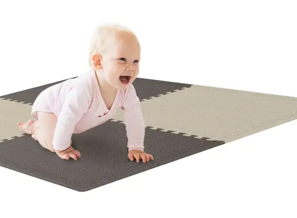 Мат-пазл Hop-Sport EVA 1см HS-A010PM - 4 частей бежево-коричневый купить недорого в Украине, фото 4