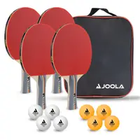 Набор для настольного тенниса Joola Team School 4 Bats 8 Balls (54825) (Special Offer) купить