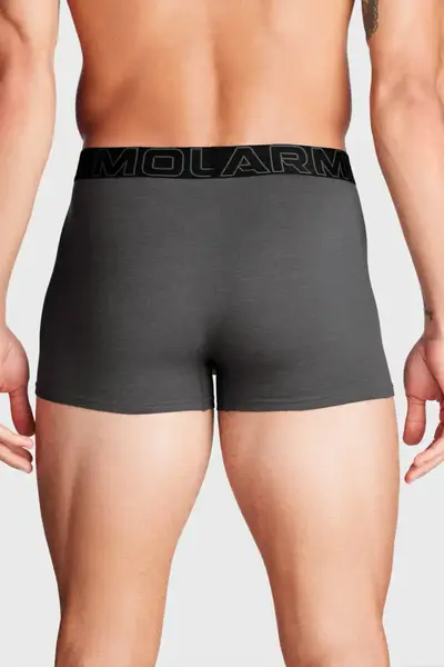 Труси UA PERFORMANCE COTTON - SOLID 3 3PK сірий, червоний, чорний Чол MD купити недорого в Україні, фото 3