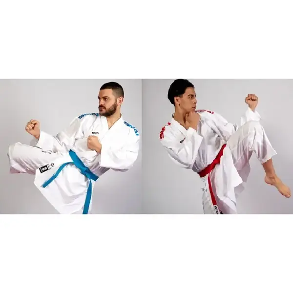 Комплект кімоно (2 куртки та 1 штани) SMAI Pro Fighter Kumite WKF Approved | Білий | AS-054PACK | 180 | Великоміри купити