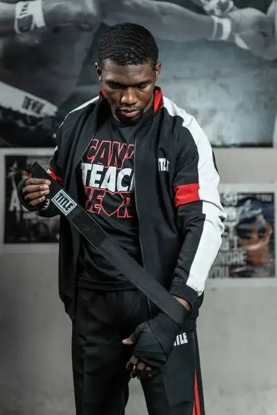 Бинты для бокса TITLE Boxing Mexican Style 180" Black (4.5м.) купить недорого в Украине, фото 2