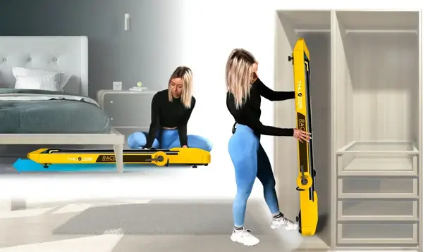 Бігова доріжка електрична THUNDER RACE-GOLD купити недорого в Україні, фото 4