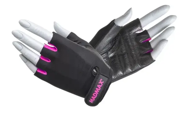 Перчатки для фитнеса MadMax MFG-251 Rainbow Pink S купить недорого в Украине, фото 6