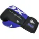 Боксерські рукавиці RDX F4 Boxing Sparring Gloves Hook&Loop BLUE/BLACK 14 унцій (капа у комплекті) купити