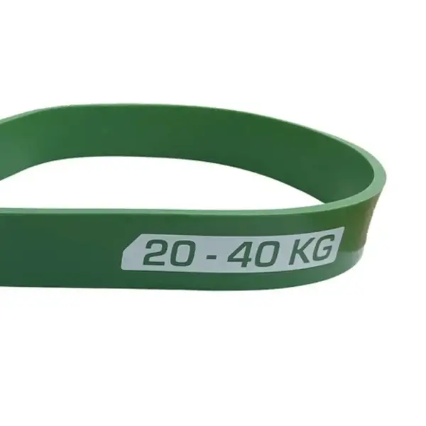 Резинка для фітнесу York 20-40кг - 2080x32x4,5 мм, зелений купити недорого в Україні, фото 5
