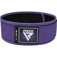 Пояс для тяжелой атлетики RDX RX1 Weight Lifting Belt Purple S купить