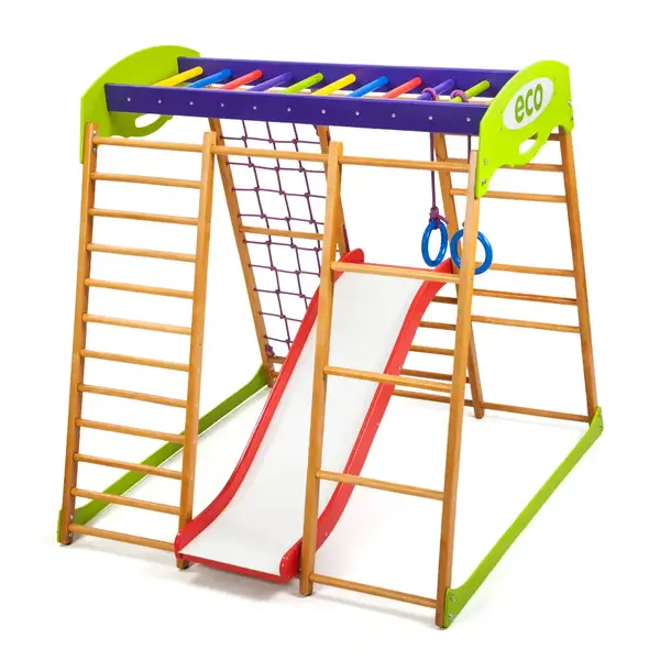 Детский спортивный комплекс для квартиры SportBaby Карамелька Plus 1 купить недорого в Украине, фото 6