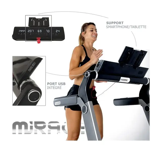 Бігова доріжка Toorx Mirage C80 (MIRAGE-C80) купити недорого в Україні, фото 6