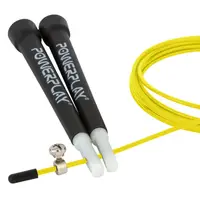 Скакалка швидкісна PowerPlay 4202 Ultra Speed Rope Жовта (2,9m.) купити