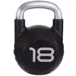 Гиря обрезиненная с хромированной ручкой, 18 кг York (TA-2681-18) купить
